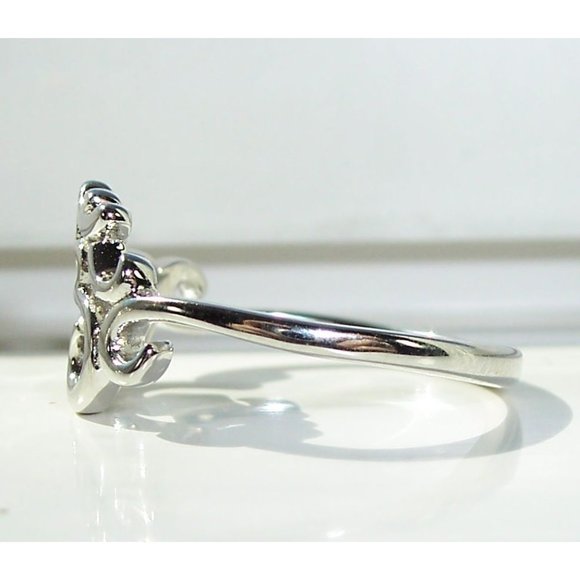 925 STERLING SILVER Om Symbol Ring - Picture 7 of 16